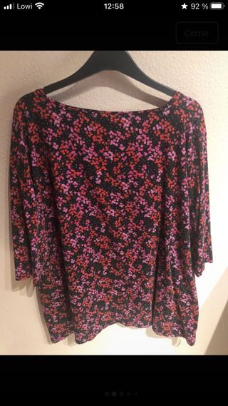Camiseta floral talla XXXL