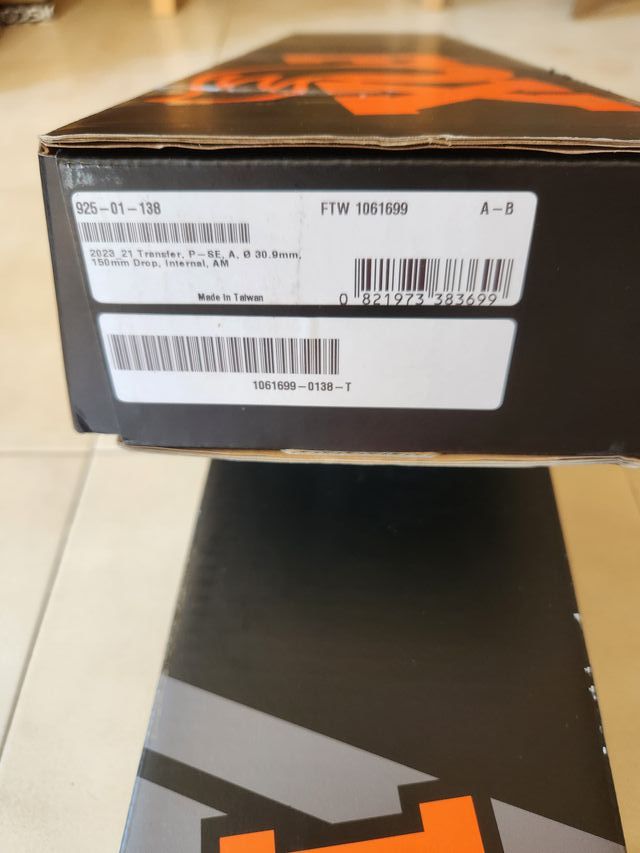 Tija telescópica Fox Transfer 150mm