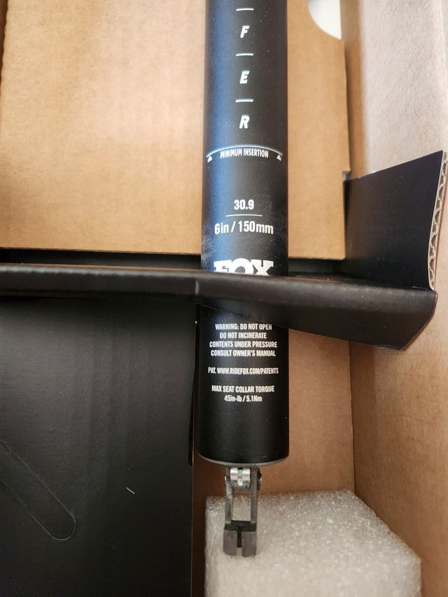 Tija telescópica Fox Transfer 150mm