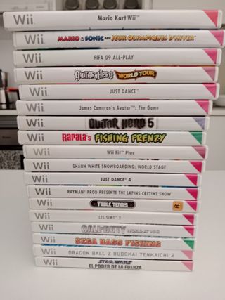 Lote 13 Juegos Wii