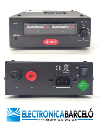 Avair AV-825NF Fuente de Alimentación 25A 