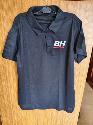 Polo BH Negro Vintage Nuevo