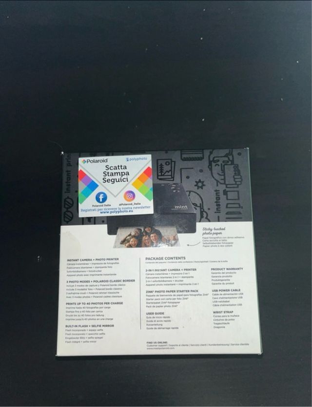 Polaroid Mint Fotocamera Istantanea + Stampante