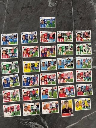 LOTE 31 CROMOS COLOCAS PANINI LA LIGA 23/24