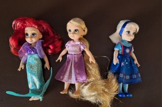 Muñecas Mini Animator Princesas Disney