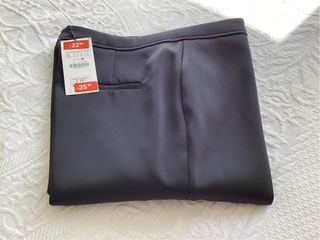 Pantalón negro Zara Talla XL