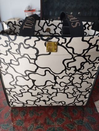 Bolso Tous Blanco y Negro