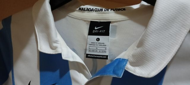 Camiseta Málaga CF Talla L Niño Nike original