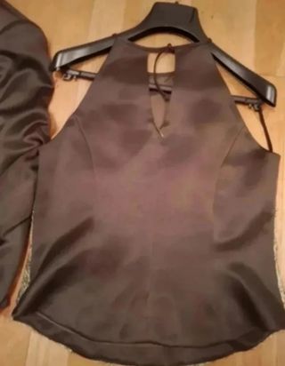 Traje de pantalón tres piezas talla 42