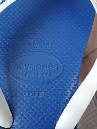 Havaianas Blu e Bianche EUR 45/46