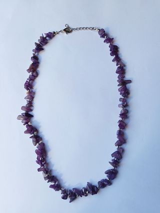Collana Ametista Grezza Naturale