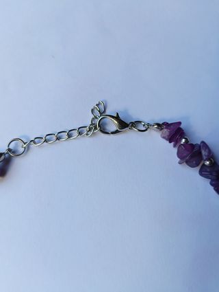 Collana Ametista Grezza Naturale
