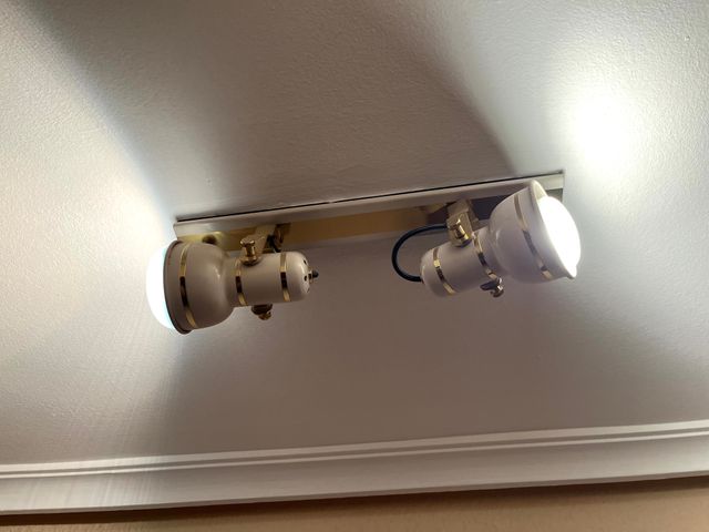 Lámpara Techo Joffrey 2 Luces Blanca