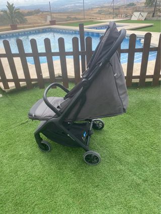Silla de paseo gris