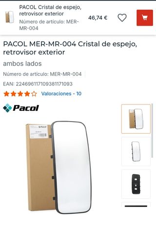 Cristal Retrovisor Mercedes MER-MR-004