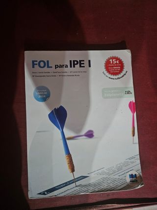 Libro de texto IPE I en perfecto estado