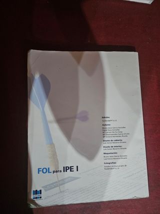 Libro de texto IPE I en perfecto estado