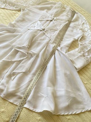 Camisa Novia Vintage Encaje