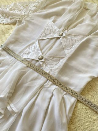 Camisa Novia Vintage Encaje