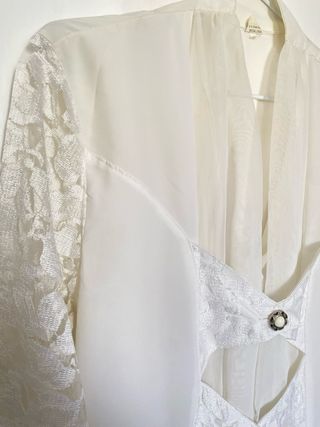 Camisa Novia Vintage Encaje