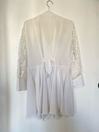 Camisa Novia Vintage Encaje