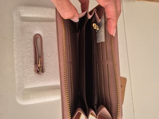 Cartera Surekana Polipiel Rosa Talco Sin Estrenar