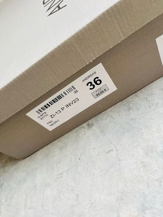 Botines piel calcetín talla 36