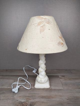 Lámpara de mesa mármol 