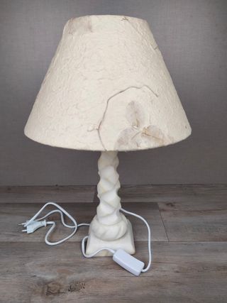 Lámpara de mesa mármol 