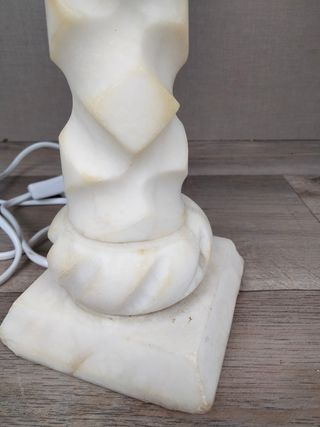 Lámpara de mesa mármol 