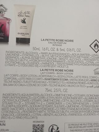 Set Perfume y Loción Guerlain La Petite Robe Noire