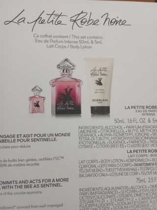 Set Perfume y Loción Guerlain La Petite Robe Noire