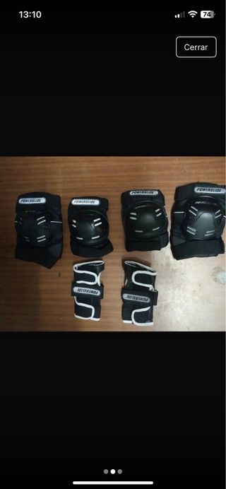 Patines en línea con protectores y bolsa