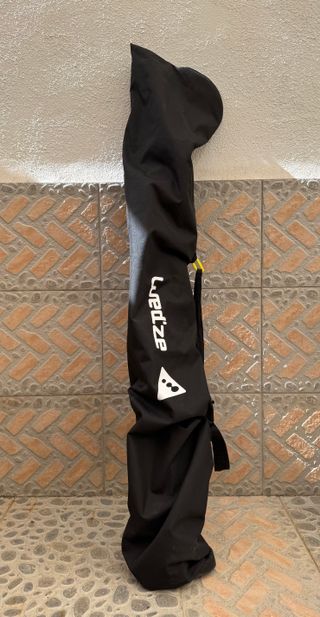 Esquís 140 cm con fijaciones