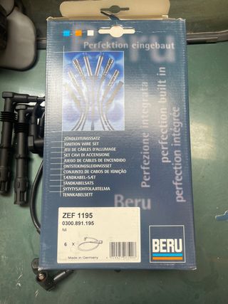 Cables Bujías Beru ZEF 1195 Audi
