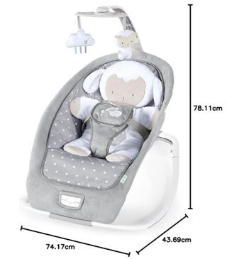 Hamaca Mecedora Ingenuity Bebé hasta 18 kg