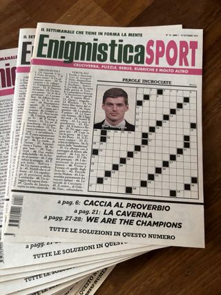 Stock 20 numeri enigmistica sport 2022 nuovi