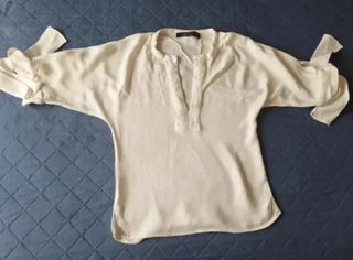 Dos Blusas Zara Blancas Talla S/36/8