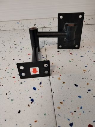 Soporte Colgador TV Pared Negro