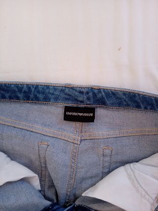 Vaqueros Emporio Armani Azules