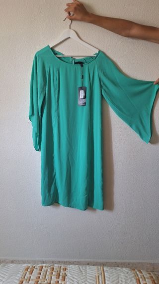 Vestido Valeria Derbais verde a estrenar