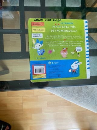 Alicia en el país de las maravillas INFANTIL