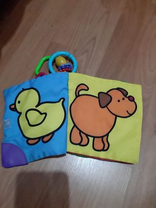 Libro infantil de tela