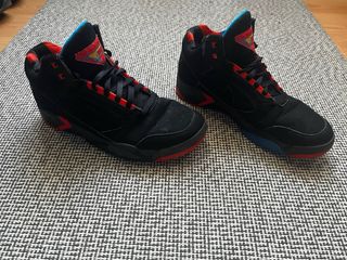 Zapatos Nike Air Baloncesto Negro/Rojo