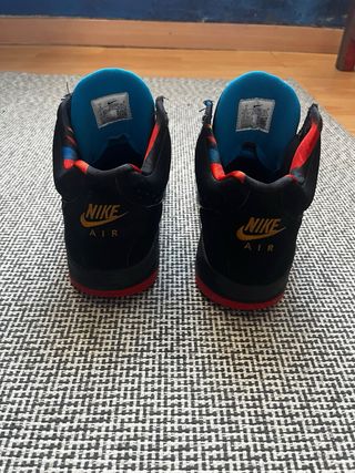 Zapatos Nike Air Baloncesto Negro/Rojo