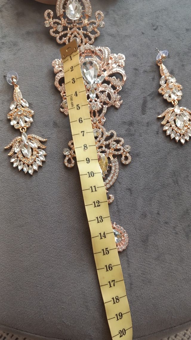 Aderezo fallera dorado para adulta