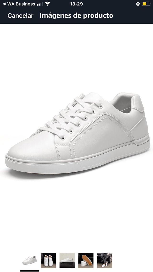 Bruno Marc Zapatos Casuales Hombre Blancos