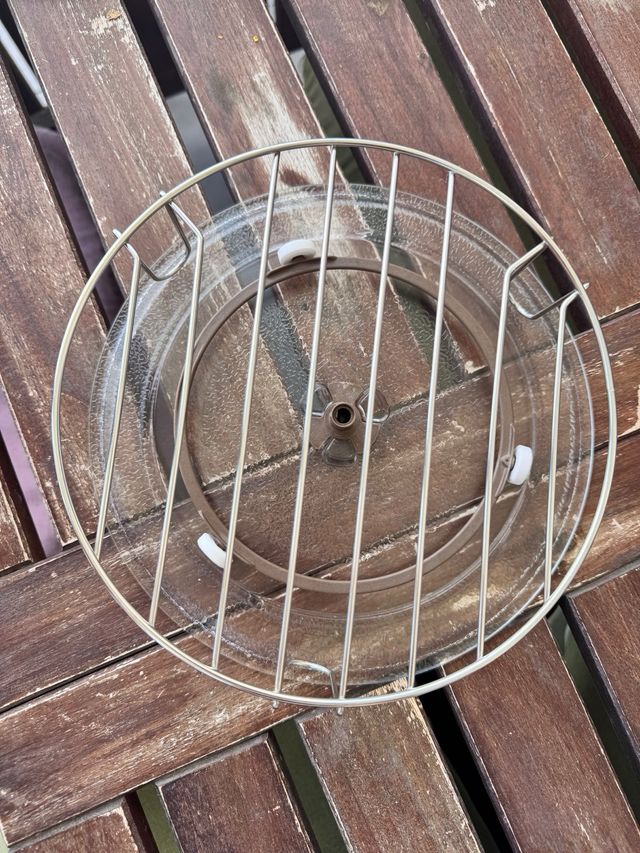 Plato giratorio microondas 24 cm