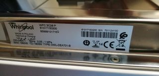 Lavavajillas Whirlpool WFC 3C26 P