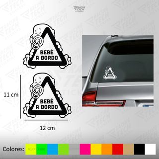 Pegatina Bebé a Bordo para Coche